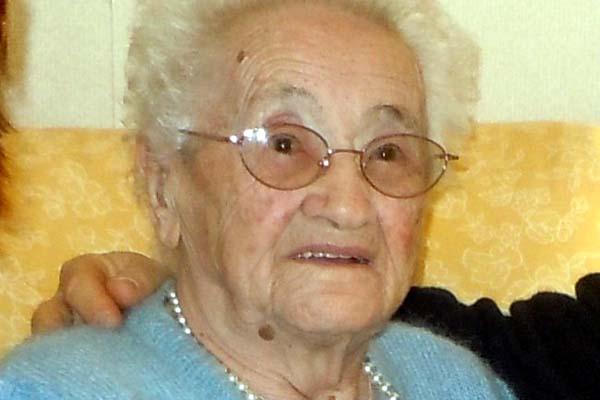 Addio alla centenaria galliatese Carlotta Carnago