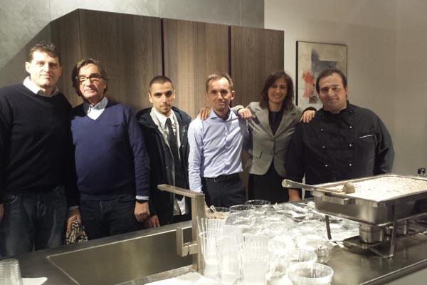 Allo showroom di Stefano Colli Vignarelli la “Festa del commercio storico novarese”