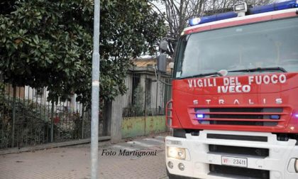 Principio d’incendio in una palazzina di corso Trieste