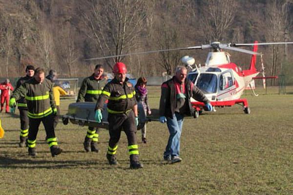 Ritrovato senza vita in fondo al canalone