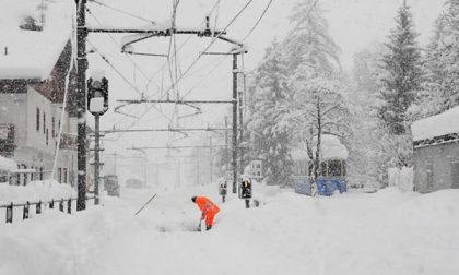 La nevicata manda in “tilt” Ossola, Verbano e Aronese (FOTOGALLERY)