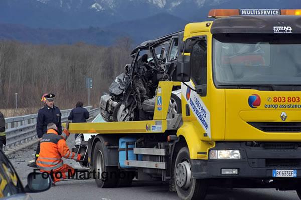Romagnano Sesia: incidente mortale sabato mattina lungo la provinciale