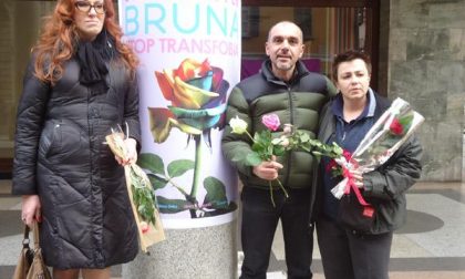 Brunella ricordata a 3 anni dalla sua morte con un flash mob in centro