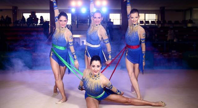 Emozioni e grande ginnastica al Galà della Ritmica con le Farfalle azzurre a Borgomanero