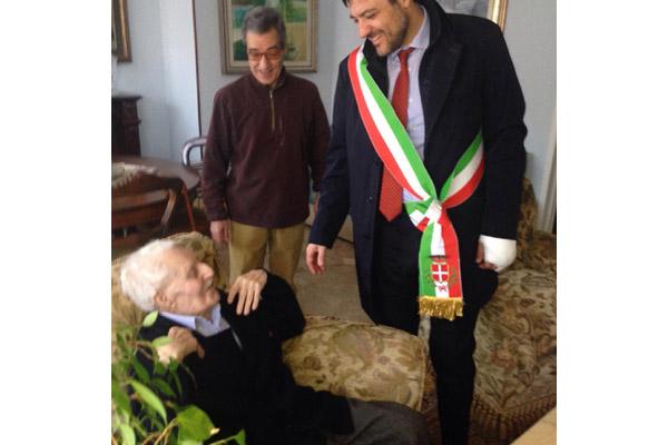 Festeggiato un altro centenario novarese