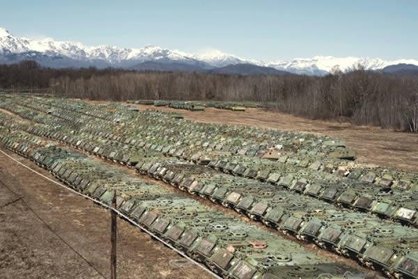 Tremila carri armati a un tiro di schioppo