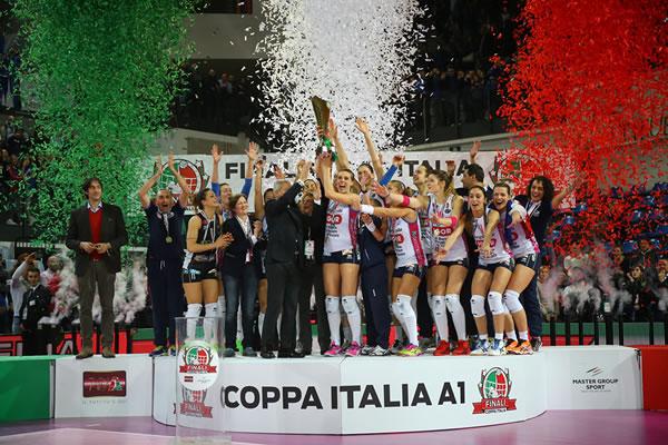 Volley: nel segno di Barun è della Igor il primo trofeo del 2015