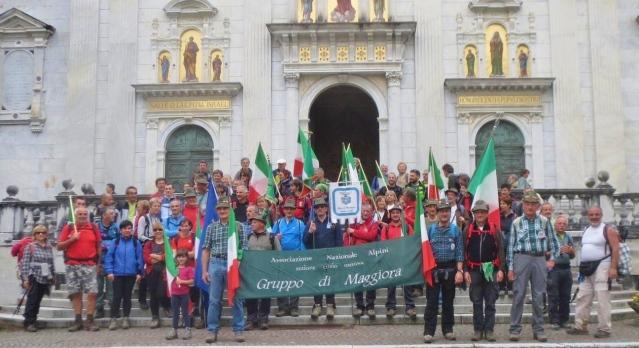 In 121 da Boca a Varallo Sesia per la camminata-pellegrinaggio degli Alpini