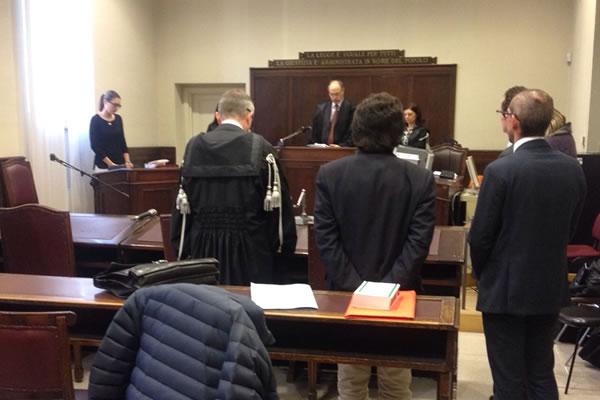 In apertura di udienze minuto di silenzio in Tribunale a Novara