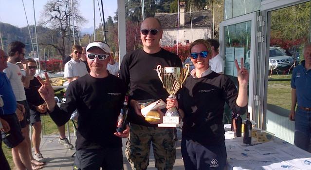 Prima uscita in barca della stagione per il Circolo Vela Orta