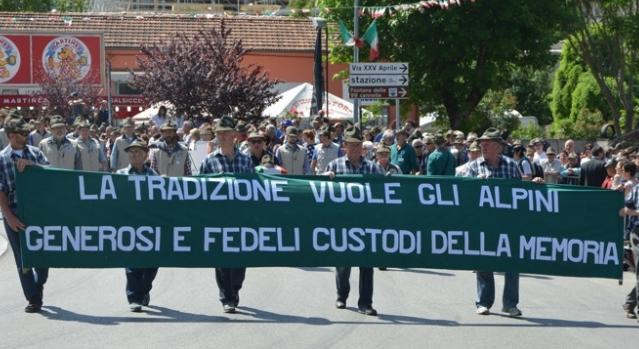 Alpini a L’Aquila per “costruire il futuro”