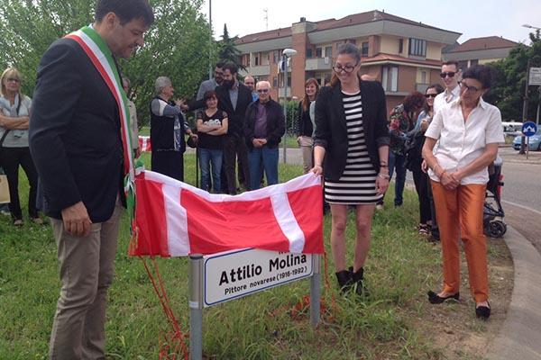 Intitolata rotonda alla memoria di Attilio Molina