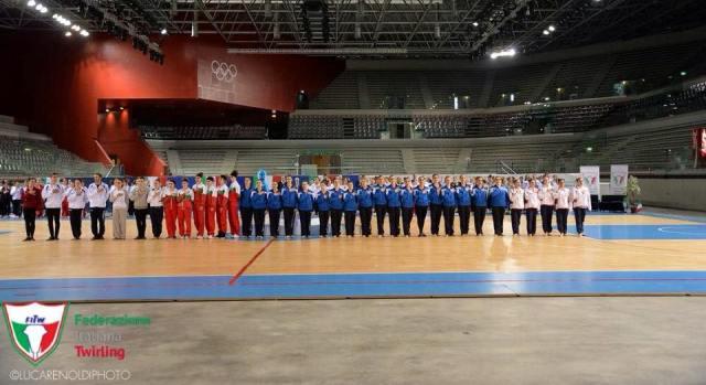 Twirling Santa Cristina, il gruppo è campione italiano