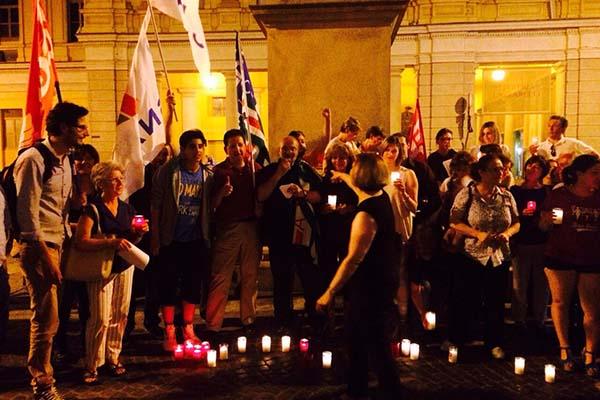 «Ci fermeremo solo quando la riforma sarà cambiata»