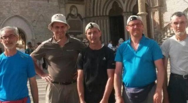 Cinque borgomaneresi sulle orme di San Francesco