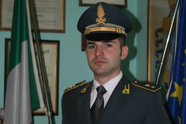 Il tenente lo Porto nuovo comandante della Volante delle Fiamme Gialle
