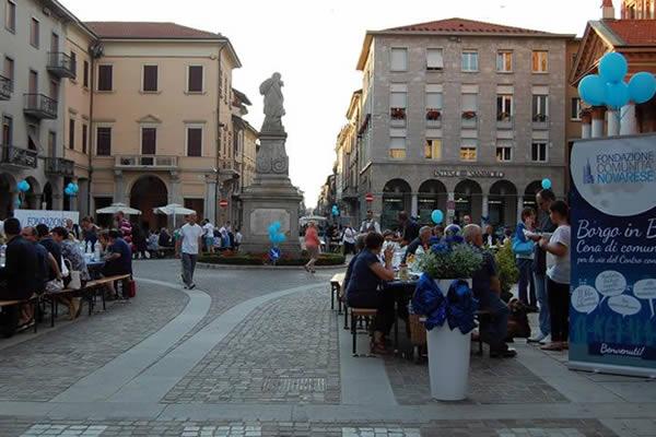 In 200 alla cena sotto le stelle solidale “Borgo in Blu”