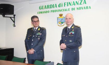 In visita a Novara il generale Carta, comandante interregionale della Gdf