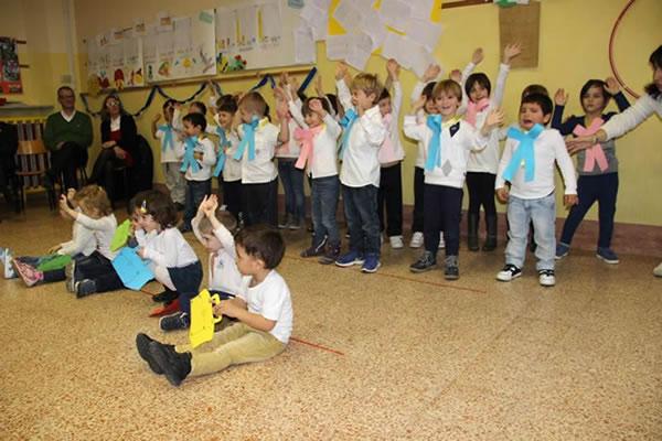 Lavori alla scuola “Pier Lombardo” di Lumellogno