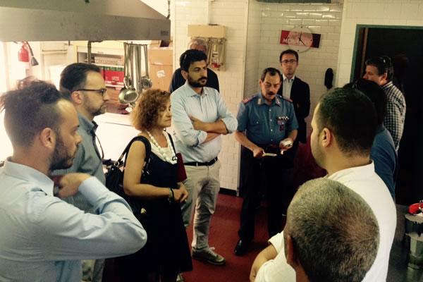 Legro: Ferrari, Rossi e Cerutti in visita ai richiedenti asilo