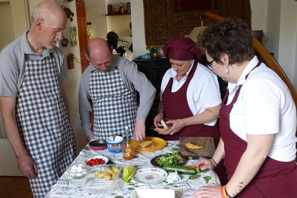 Progetto di social food con ragazzi diversamente abili