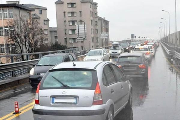 Cavalcavia XXV Aprile: viabilità completamente ripristinata