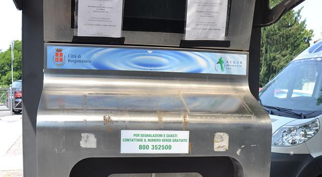 Il distributore non funziona, acqua gratis (per ora)