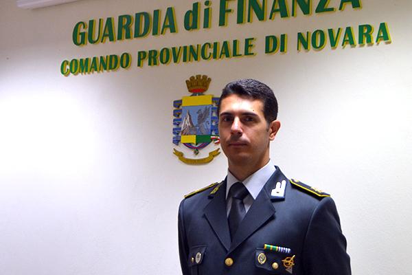 Nuovo comandante al Nucleo di Polizia Tributaria delle Fiamme Gialle di Novara