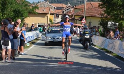Ciclismo, vittoria in solitaria per Manfredi a Berzonno