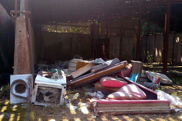 Da florido mulino a discarica abusiva