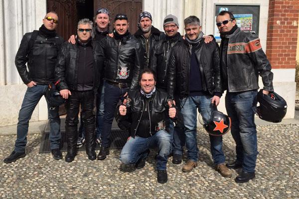 Gli harleysti degli Nrb a favore di Angsa Novara Vercelli