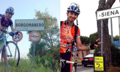 In bicicletta al Palio di Siena, l’impresa agostana