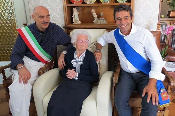 Invorio e Borgomanero in festa per i 109 anni di Maria Rosa Torsetta