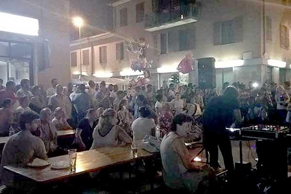 Notturno di corso Trieste: molti i visitatori