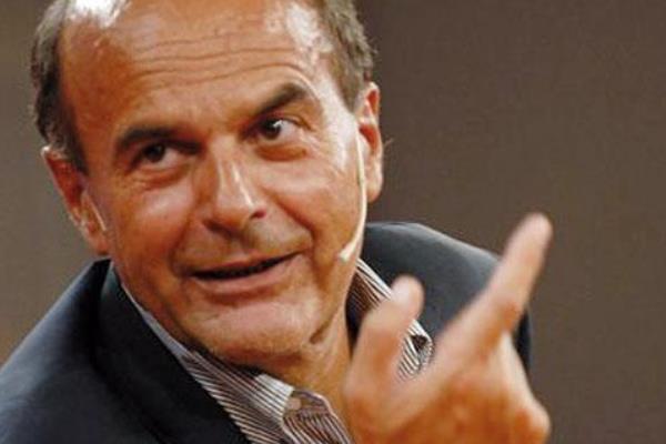 Pier Luigi Bersani, visita lampo in città