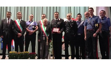 Territorio sicuro, encomio ai Carabinieri