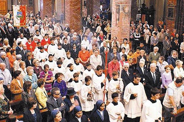 Una maschera d’argento per S. Cassiano