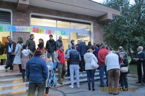 In piazza Donatello si concretizza uno dei progetti della Onlus Territorio e Cultura