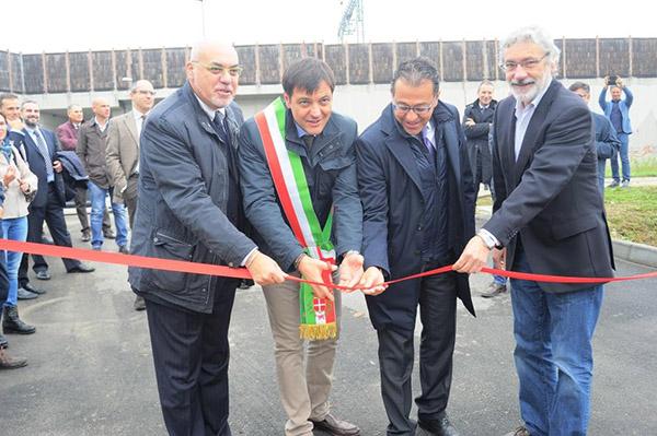 Inaugurata la seconda isola ecologica di Novara