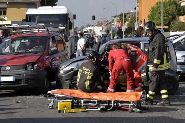 Incidente paralizza corso Risorgimento