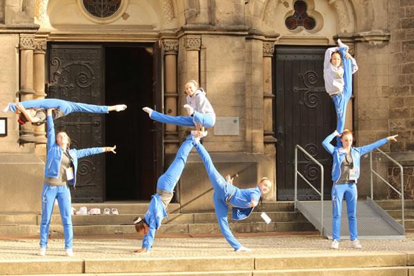 Le atlete di Borgomanero agli Europei di Acrosport