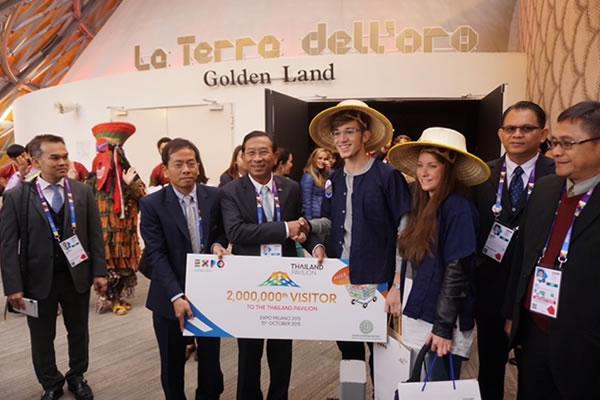 Novaresi premiati a Expo dalla Thailandia