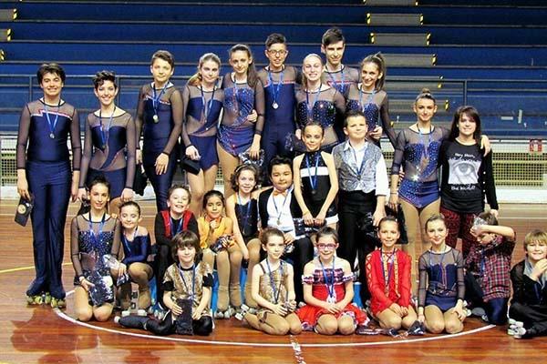 Per la tredicesima volta campione del Piemonte la Gioca Pattinaggio Novara 