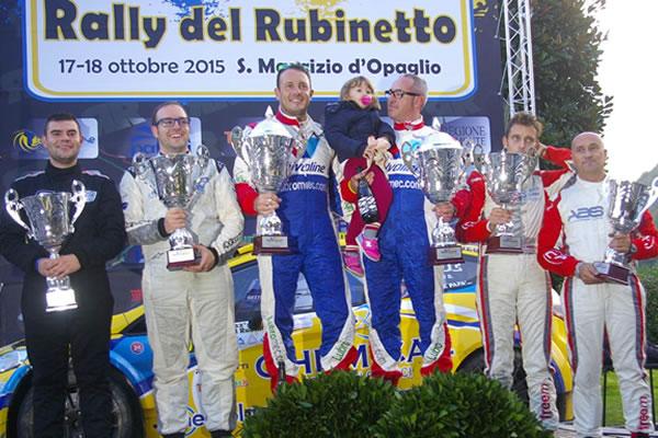 Rally del rubinetto, vince l’ossolano Caffoni e fa poker