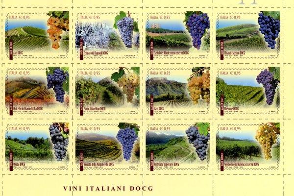 Tra i “francobolli Docg” anche un omaggio al Ghemme