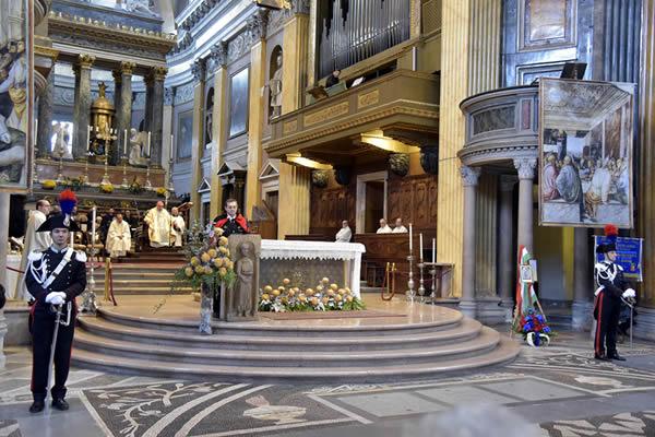 Celebrata in Duomo la Virgo Fidelis