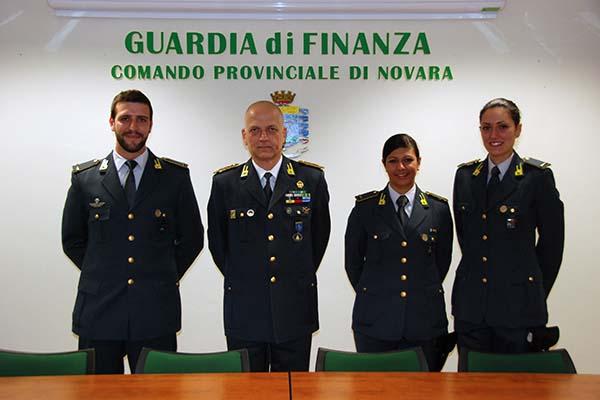 Fiamme Gialle: tre nuovi marescialli a Novara