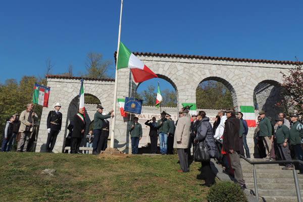 Per il 1° Novembre commemorazione al sacrario del Cimitero della Sorga