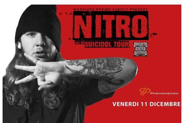 Al Phenomenon sbarca il “Suicidol Tour” di Nitro