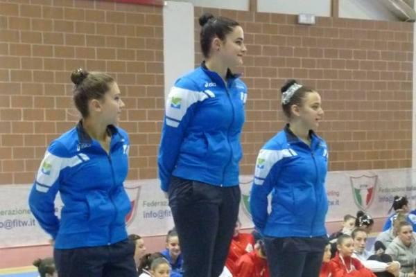 Due borgomaneresi campionesse nazionali di Twirling